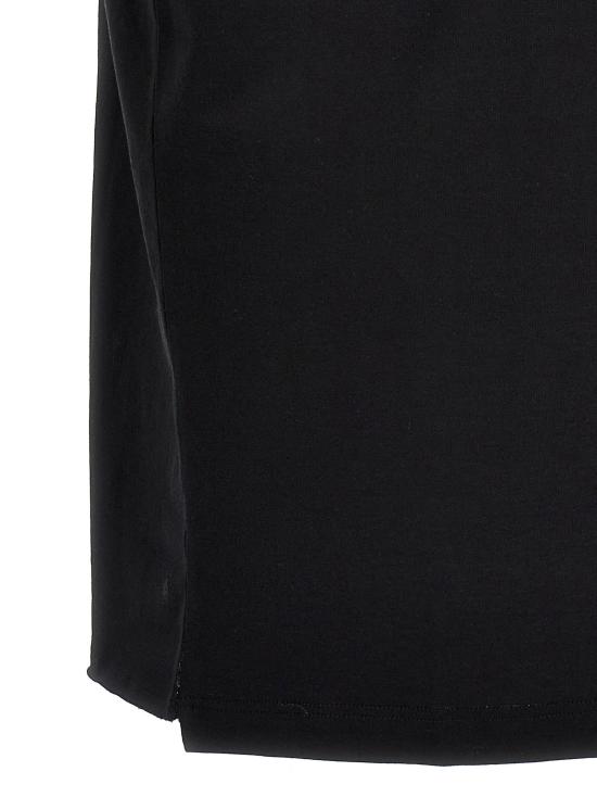  생로랑 반팔 티셔츠 생 로랑 리브 고슈 티셔츠 블랙 - SAINT LAURENT