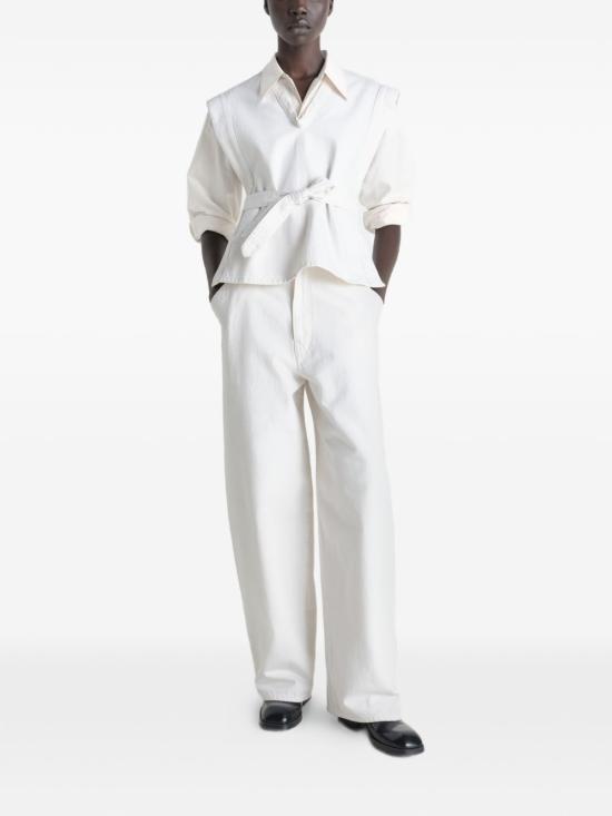 26SS 르메르 민소매 티셔츠 OT0011 LD1069086 White - LEMAIRE