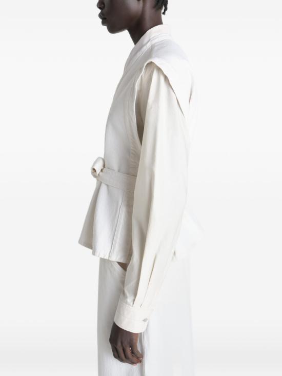 26SS 르메르 민소매 티셔츠 OT0011 LD1069086 White - LEMAIRE