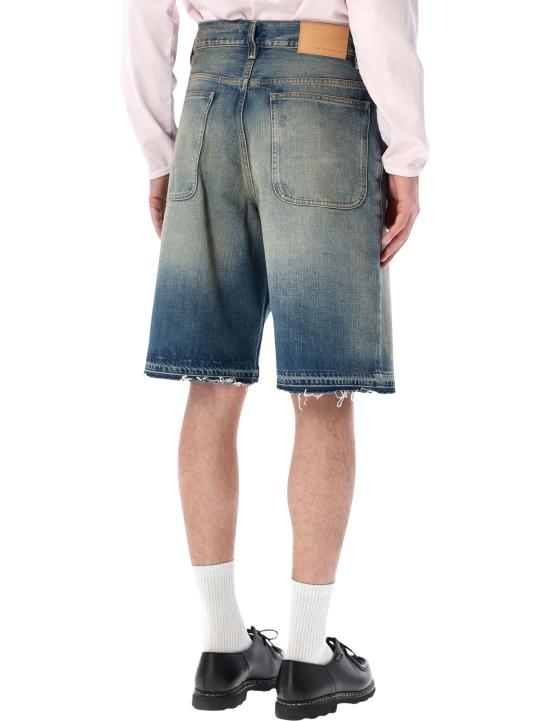 26SS 선플라워 데님 숏팬츠 5158 1 752 WELL WORN BLUE - SUNFLOWER