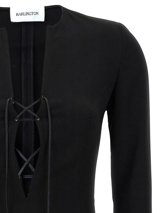  16알링턴 숏 원피스 D331PW23JETBLACK - 16ARLINGTON