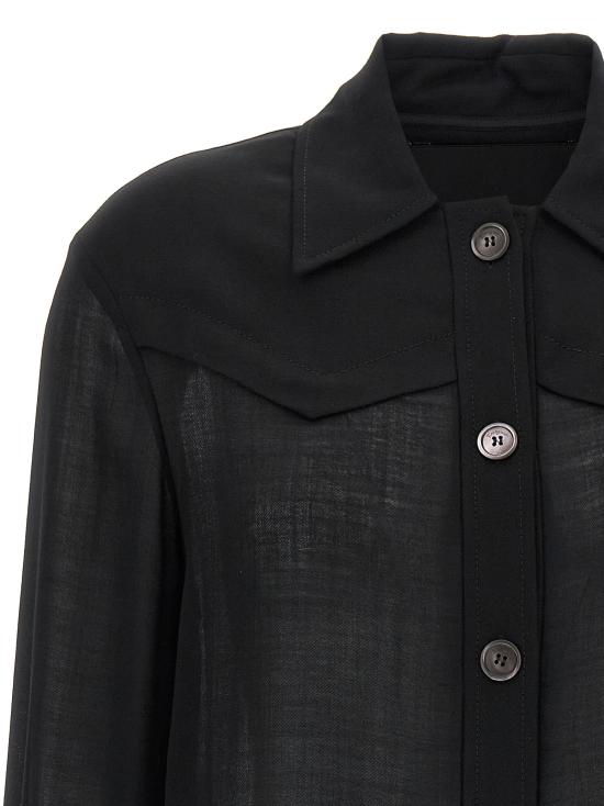  살바토레 페라가모 블라우스 0758952NERO - SALVATORE FERRAGAMO