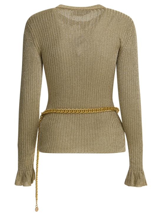 25FW 셀프 포트레이트 긴팔 티셔츠 SC25011TGDGOLD - SELF PORTRAIT