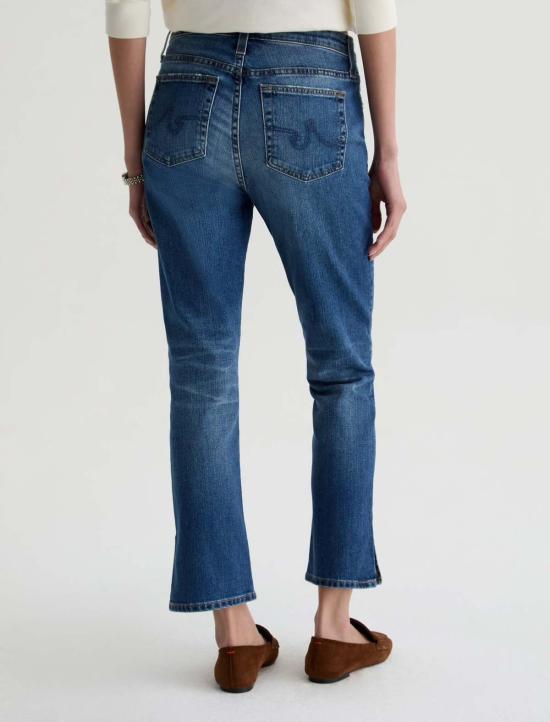  아드리아노 골드슈미드 데님 팬츠 Adriano Goldschmied Mari 크롭 진 다크 블루 - ADRIANO GOLDSCHMIED