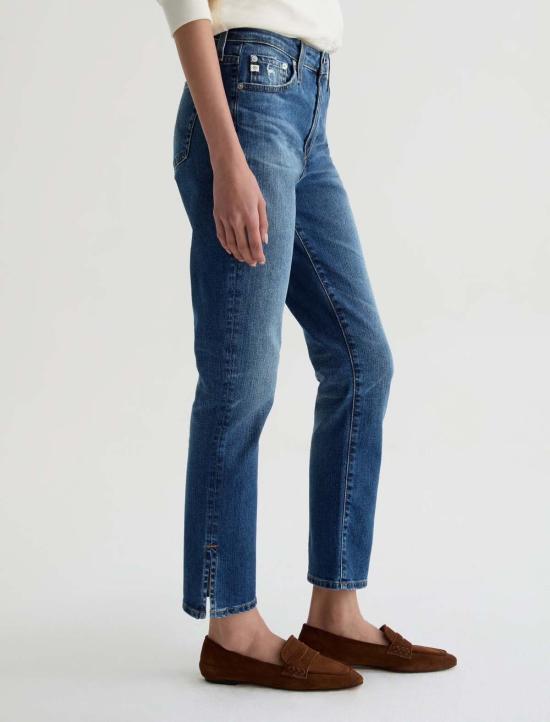  아드리아노 골드슈미드 데님 팬츠 Adriano Goldschmied Mari 크롭 진 다크 블루 - ADRIANO GOLDSCHMIED