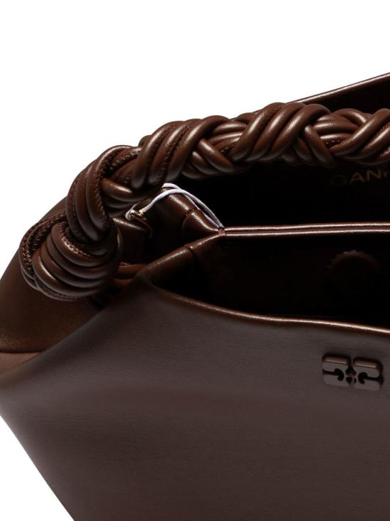 26SS 가니 스몰 부 백 A5906 890 Chocolate fondant - GANNI