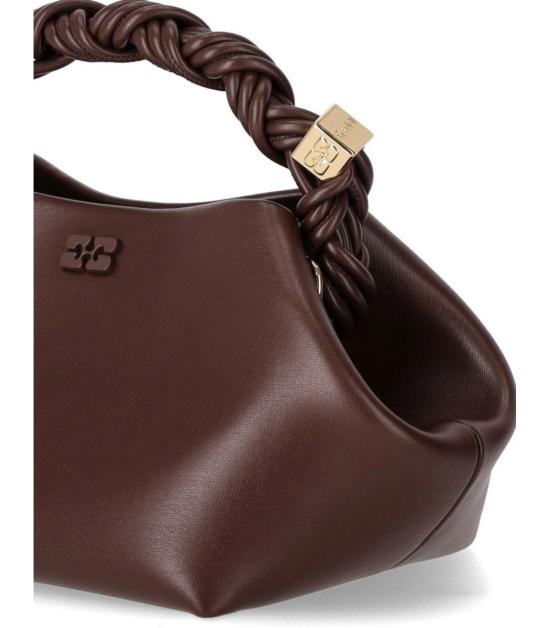 26SS 가니 스몰 부 백 A5906 890 Chocolate fondant - GANNI