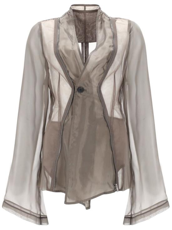  릭 오웬스 자켓 Rick Owens Giacca 모노페토 스태그 재킷 그레이