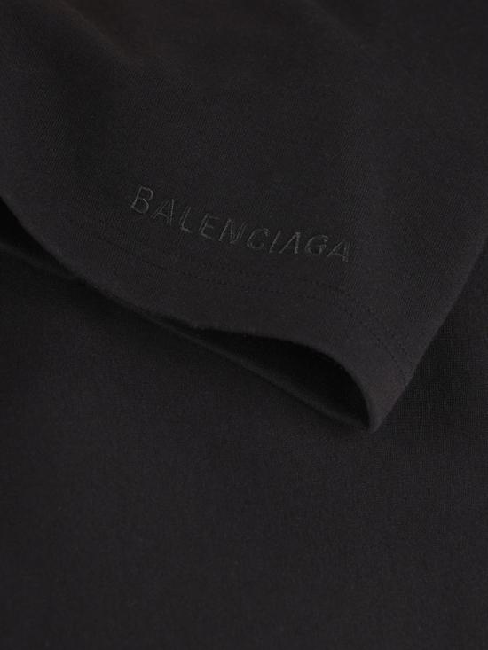 26SS 발렌시아가 반팔 티셔츠 871735 TUVA21000 Black - BALENCIAGA