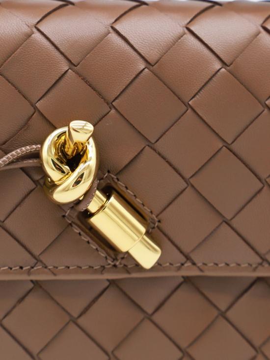 26SS 보테가베네타 안디아모 클러치 741511 VCPP32360 BROWN - BOTTEGA VENETA