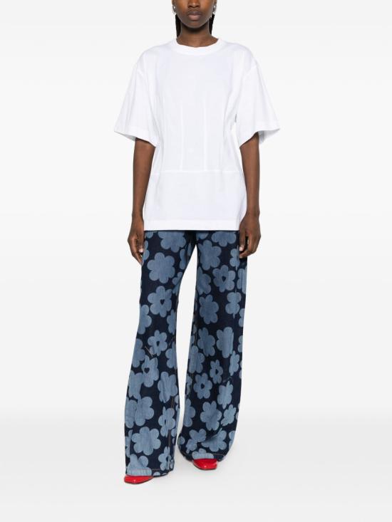 26SS 알레산드로 엔리케즈 스트레이트 팬츠 P29 DENIM036FLOWDN Blue - ALESSANDRO ENRIQUEZ