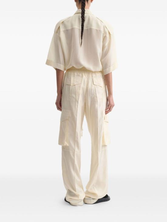 26SS 피비 파일로 스트레이트 팬츠 DP111 SE3515102VA Crema - PHOEBE PHILO