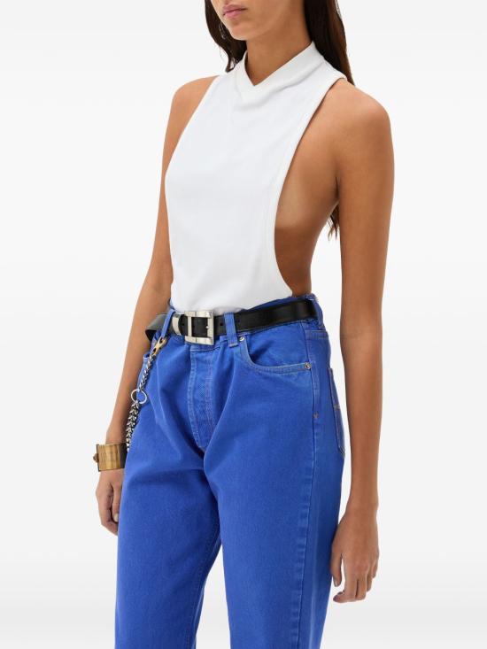 26SS 베르사체 민소매 티셔츠 1024513 1A178881W000 White - VERSACE