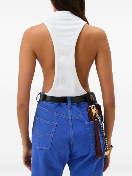 26SS 베르사체 민소매 티셔츠 1024513 1A178881W000 White - VERSACE