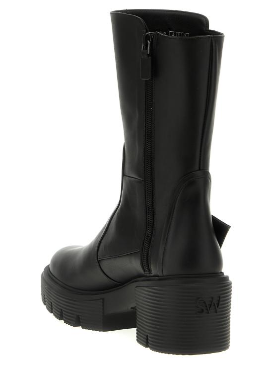 스튜어트 와이츠먼 부츠 소호  및 앵클  블랙 - STUART WEITZMAN