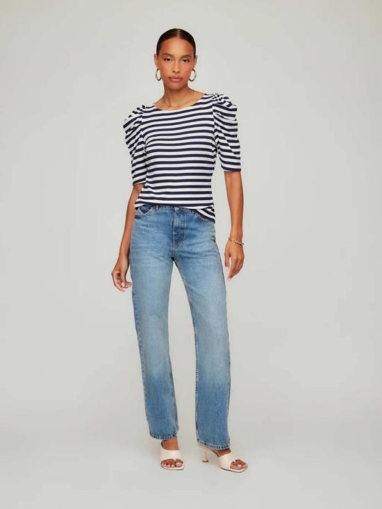  피프틴 트웬티 반팔 티셔츠 마르니 엘보 슬리브 탑 - FIFTEEN TWENTY