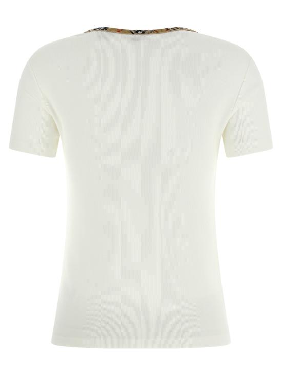 26SS 버버리 반팔 티셔츠 8123282CHALK - BURBERRY