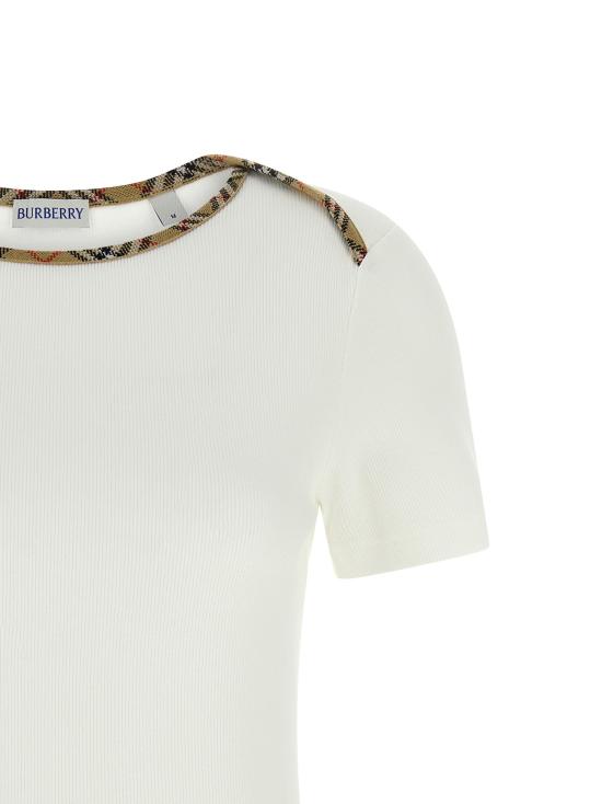 26SS 버버리 반팔 티셔츠 8123282CHALK - BURBERRY