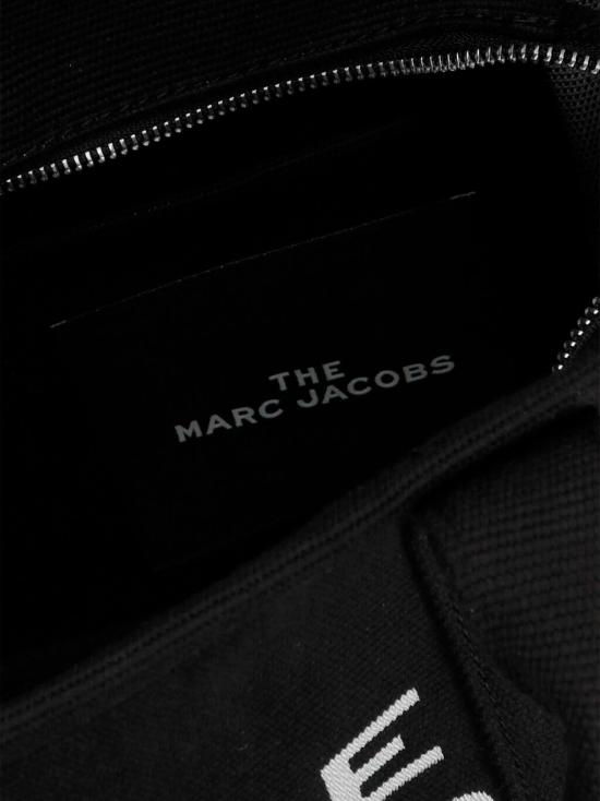 25FW 마크제이콥스 토트백 자카드 미디엄  화이트/블랙 - MARC JACOBS