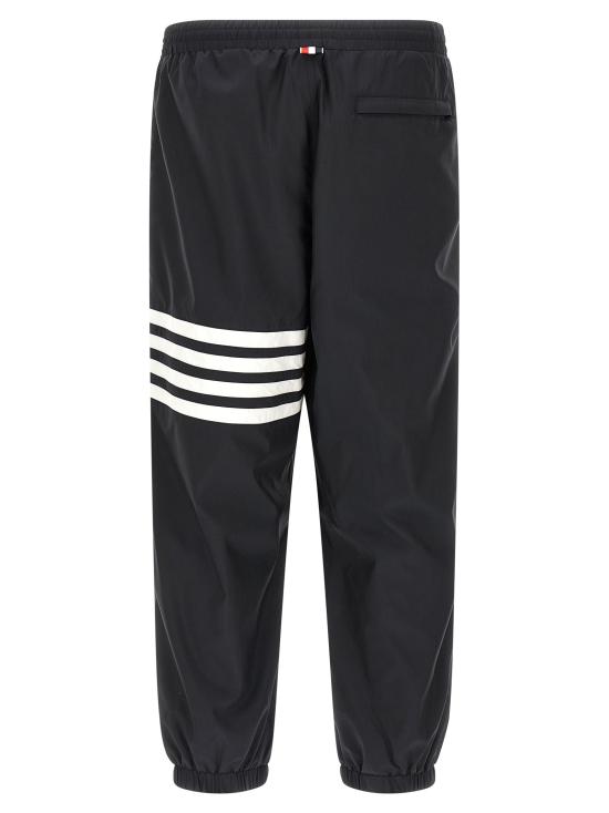 26SS 톰브라운 샤이니 립스탑 4바 트랙 팬츠 MTU349C F1095 415 NAVY DOM - THOM BROWNE