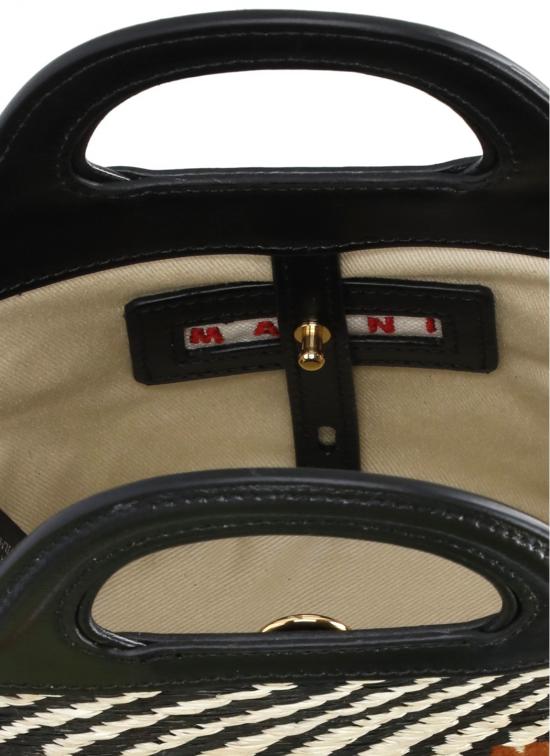 26SS 마르니 토트백 BMMP0067 U2P9841 00N99 BLACK DOM - MARNI