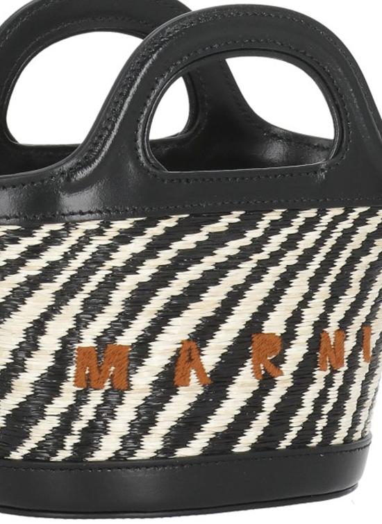 26SS 마르니 토트백 BMMP0067 U2P9841 00N99 BLACK DOM - MARNI