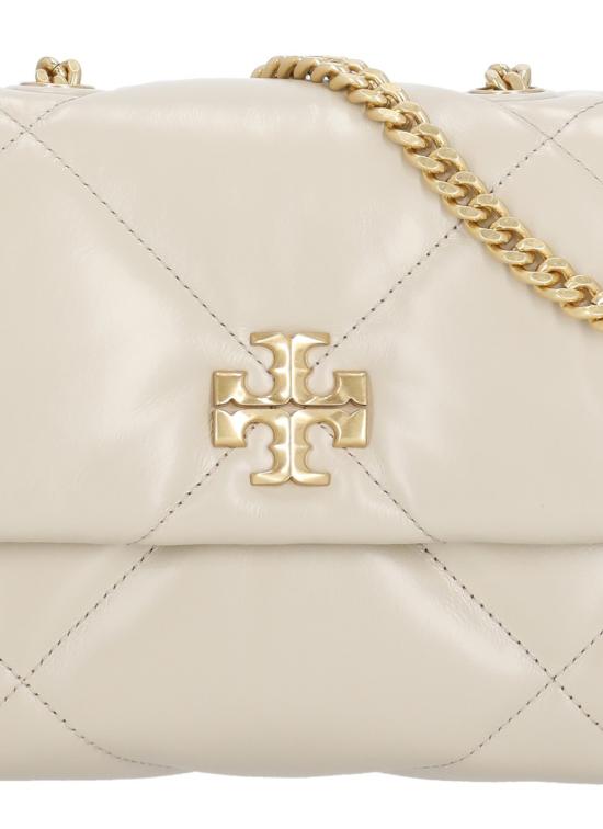 26SS 토리버치 스몰 키라 다이아몬드 퀼트 컨버터블 숄더백 154706 251 Beige - TORY BURCH
