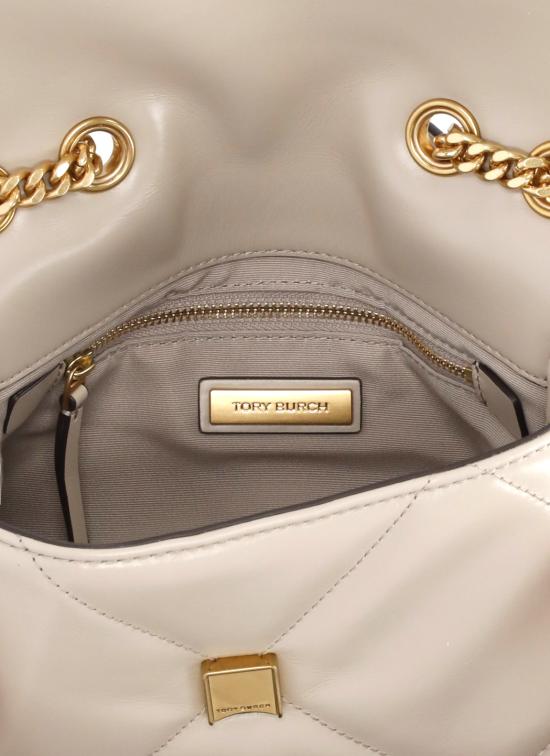 26SS 토리버치 스몰 키라 다이아몬드 퀼트 컨버터블 숄더백 154706 251 Beige - TORY BURCH
