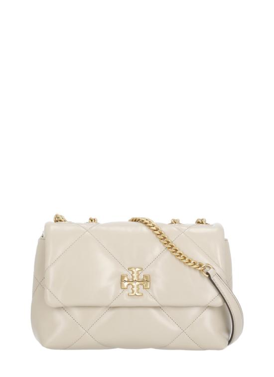 26SS 토리버치 스몰 키라 다이아몬드 퀼트 컨버터블 숄더백 154706 251 Beige