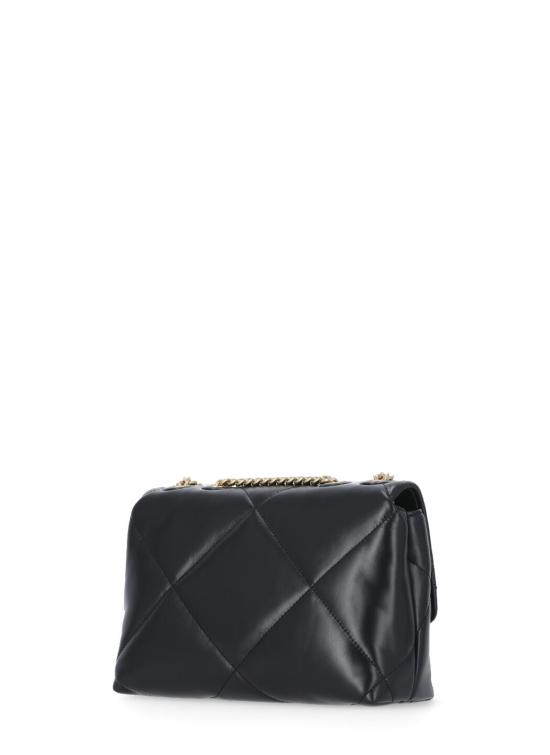 26SS 토리버치 스몰 키라 다이아몬드 퀼트 컨버터블 숄더백 154706 001 Black - TORY BURCH