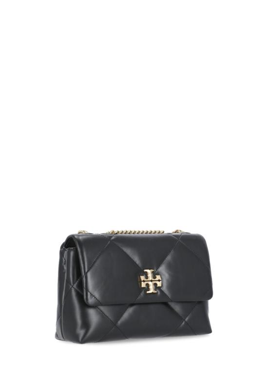 26SS 토리버치 스몰 키라 다이아몬드 퀼트 컨버터블 숄더백 154706 001 Black - TORY BURCH