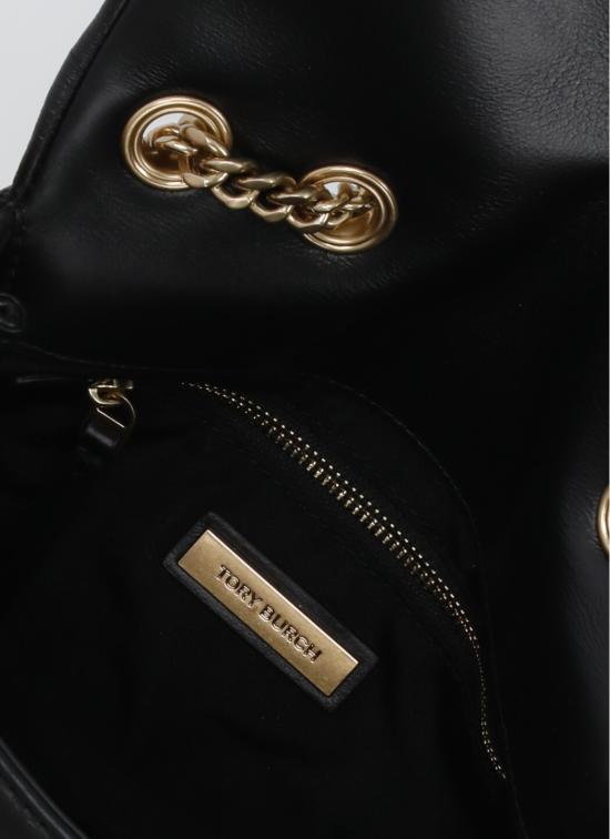 26SS 토리버치 스몰 키라 다이아몬드 퀼트 컨버터블 숄더백 154706 001 Black - TORY BURCH