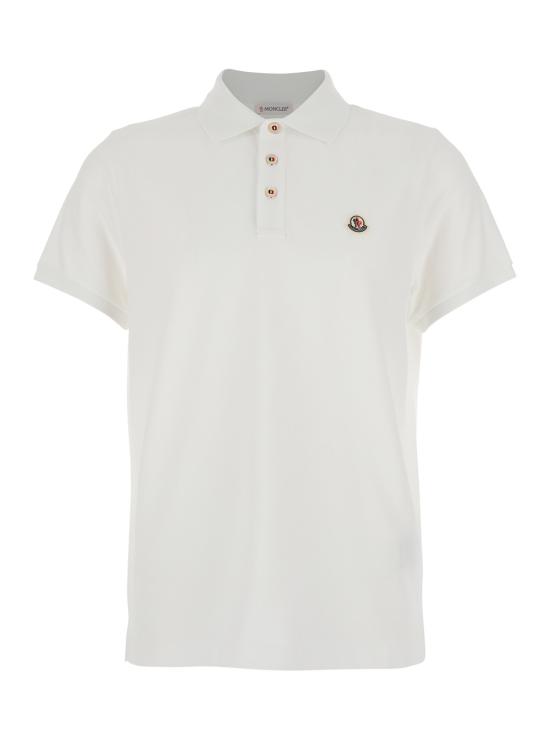 26SS 몽클레어 폴로 티셔츠 8A00026 84556 001 WHITE DOM