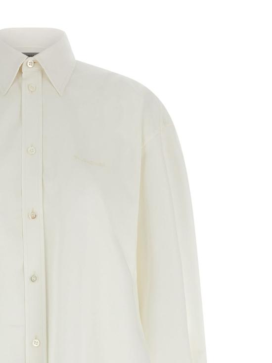  발렌시아가 셔츠 셔츠 (트레인 포함) 화이트 - BALENCIAGA