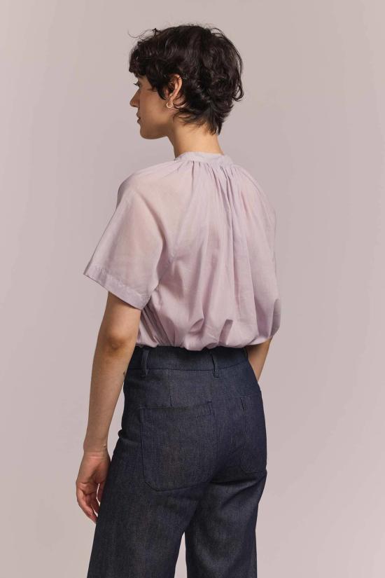  마르샤 팻모스 블라우스 M.Patmos Perry 셔츠 라벤더 - M.PATMOS