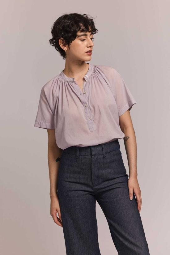  마르샤 팻모스 블라우스 M.Patmos Perry 셔츠 라벤더 - M.PATMOS