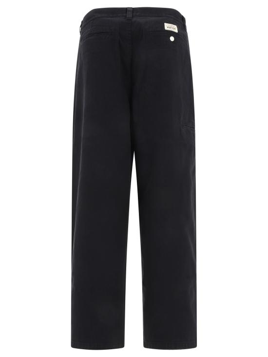25FW 스투시 스트레이트 팬츠 검정색 바지 - STUSSY