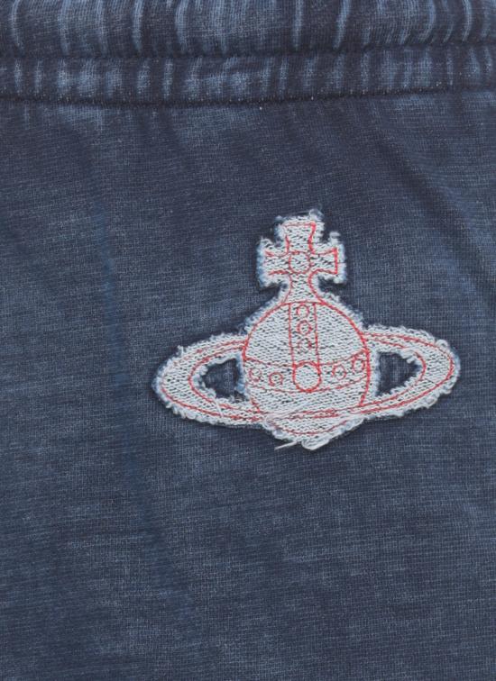 26SS 비비안웨스트우드 미디 스커트 1J01000M J00B1K411 Blue - VIVIENNE WESTWOOD