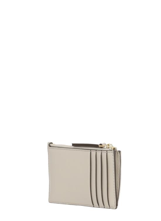 26SS 토리버치 키라 다이아몬드 큉트 집 카드 케이스 158629 251 Beige - TORY BURCH