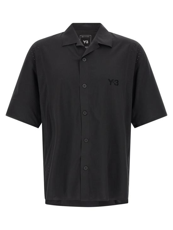 26SS 와이쓰리 반팔 셔츠 KF6044BLACK