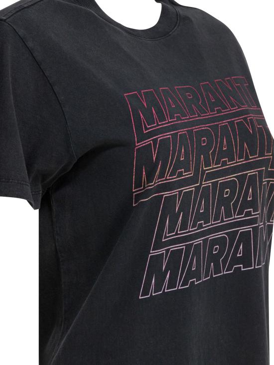 26SS 이자벨마랑에뚜왈 반팔 티셔츠 24PTS0147FAB1N09E01OK - ISABEL MARANT ETOILE