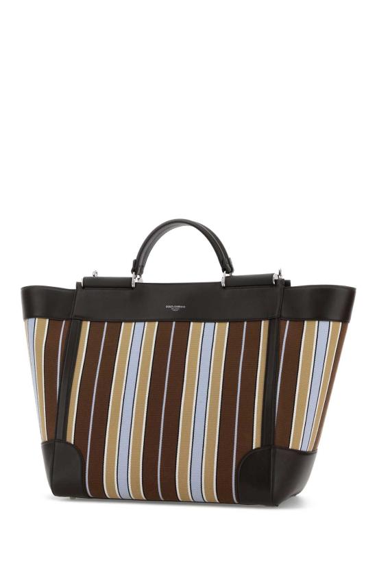 26SS 돌체앤가바나 Sicily jacquard fabric 핸드백 BM2448B0379 8S739 Stripped - DOLCE & GABBANA