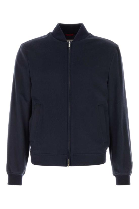 26SS 브루넬로 쿠치넬리 캐시미어 봄버 재킷 MV4216550 CU926 Blue