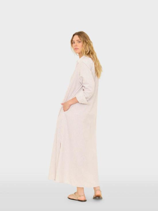  시레나 롱 원피스 보덴 드레스 탠저린 스카이 - XIRENA