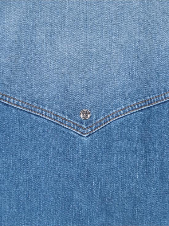  베르사체 데님 자켓 데님 재킷 블루 - VERSACE