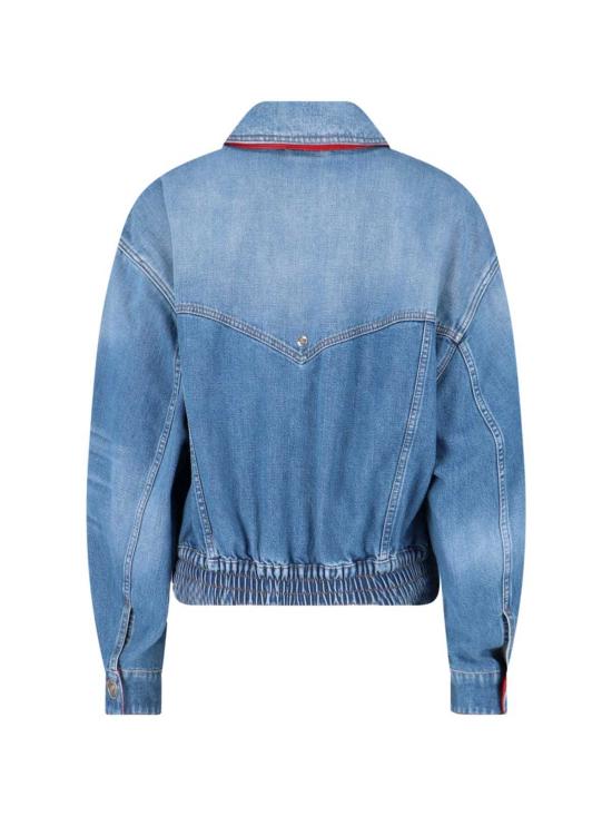  베르사체 데님 자켓 데님 재킷 블루 - VERSACE