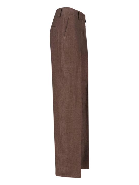 26SS 인코텍스 스트레이트 팬츠 173874 D7058 611 Brown - INCOTEX