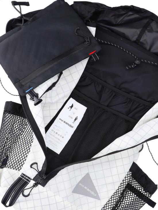 26SS 앤드원더 백팩 5745975202 031 White - AND WANDER