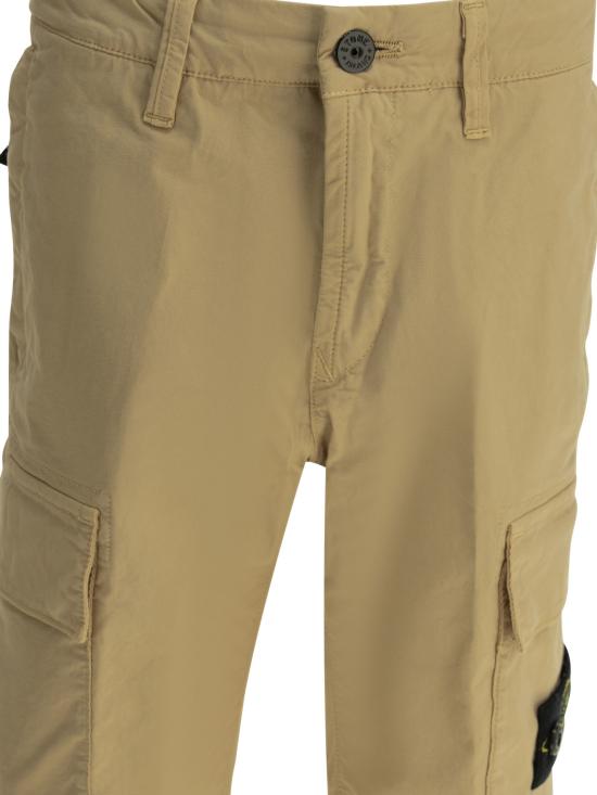26SS [키즈] 스톤 아일랜드 쇼츠/버뮤다 L100002S0001V0090 Beige - STONE ISLAND