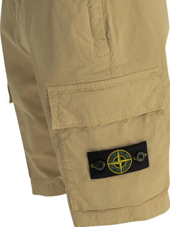 26SS [키즈] 스톤 아일랜드 쇼츠/버뮤다 L100002S0001V0090 Beige - STONE ISLAND
